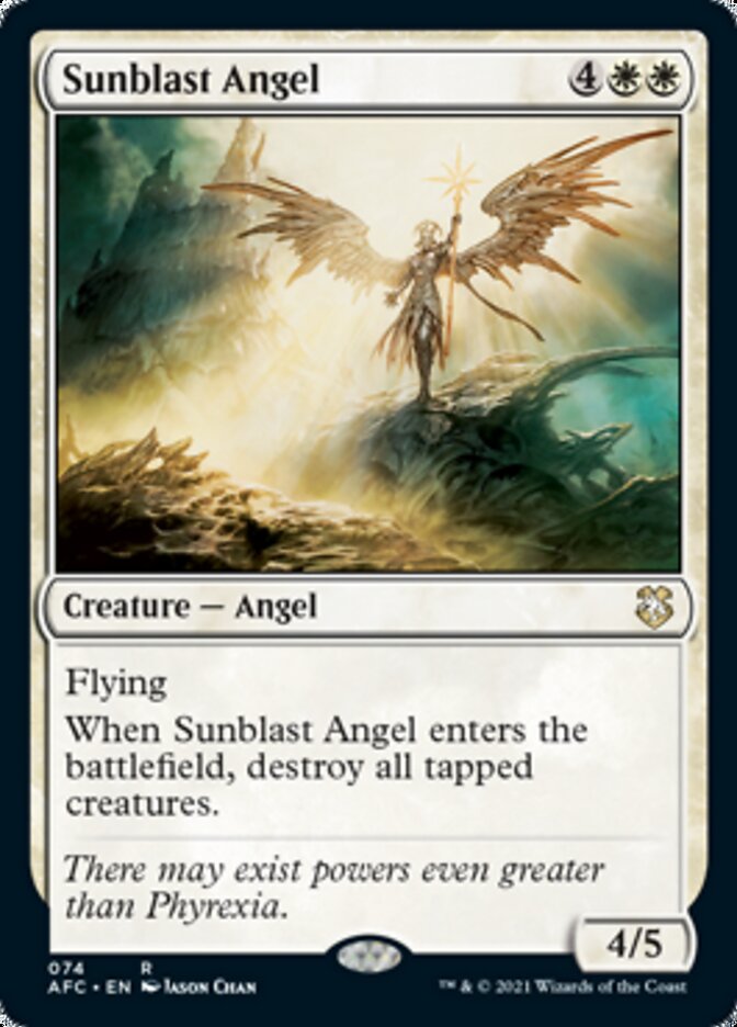 Sunblast Angel [Dungeons & Dragons: Adventures in the Forgotten Realms Commander] | Mega City Incorporated