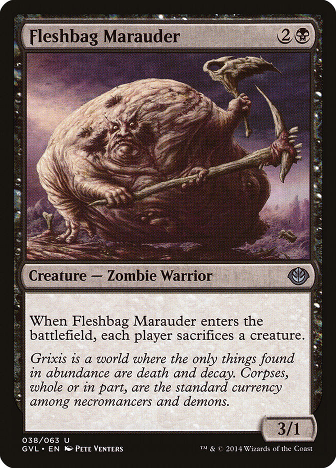 Fleshbag Marauder (Garruk vs. Liliana) [Duel Decks Anthology] | Mega City Incorporated