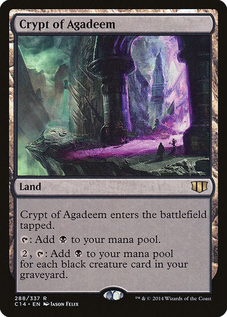 Crypt of Agadeem [Commander 2014] | Mega City Incorporated