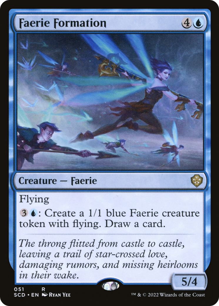 Faerie Formation [Starter Commander Decks] | Mega City Incorporated