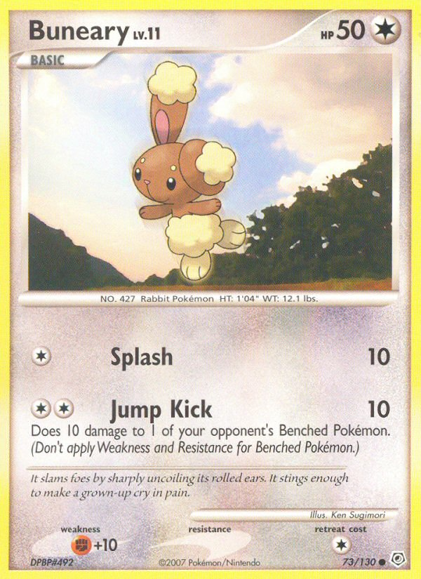Buneary (73/130) [Diamond & Pearl: Base Set] | Mega City Incorporated