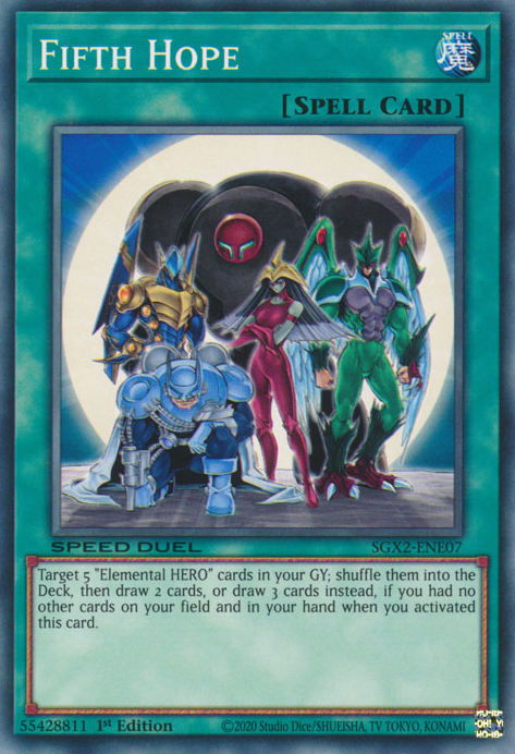 Fifth Hope [SGX2-ENE07] Common | Mega City Incorporated