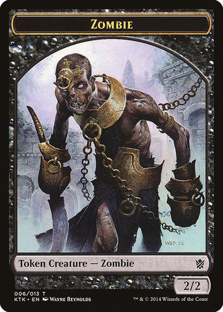 Zombie Token [Khans of Tarkir Tokens] | Mega City Incorporated