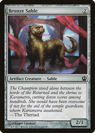 Bronze Sable [Theros] | Mega City Incorporated