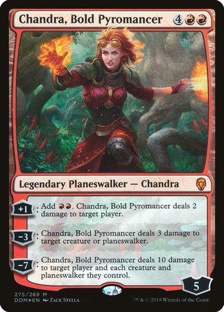 Chandra, Bold Pyromancer [Dominaria] | Mega City Incorporated