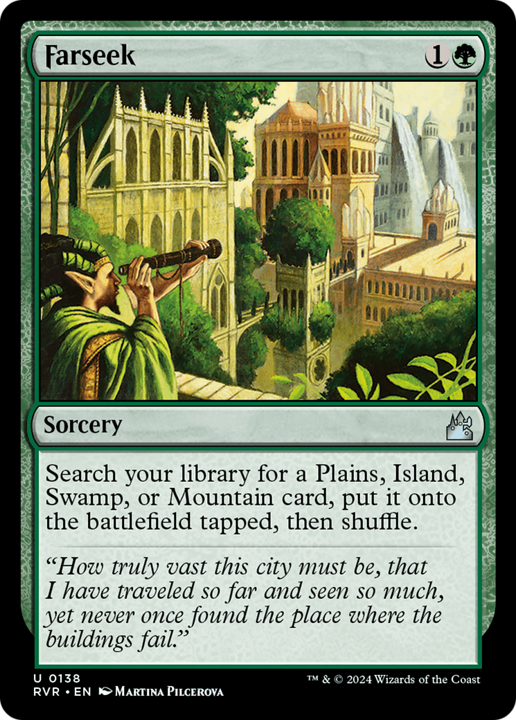 Farseek [Ravnica Remastered] | Mega City Incorporated