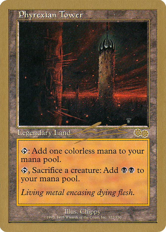 Phyrexian Tower (Nicolas Labarre) [World Championship Decks 2000] | Mega City Incorporated