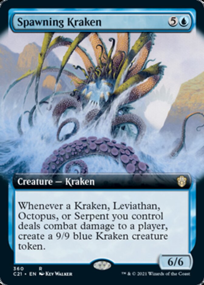 Spawning Kraken (Extended) [Commander 2021] | Mega City Incorporated