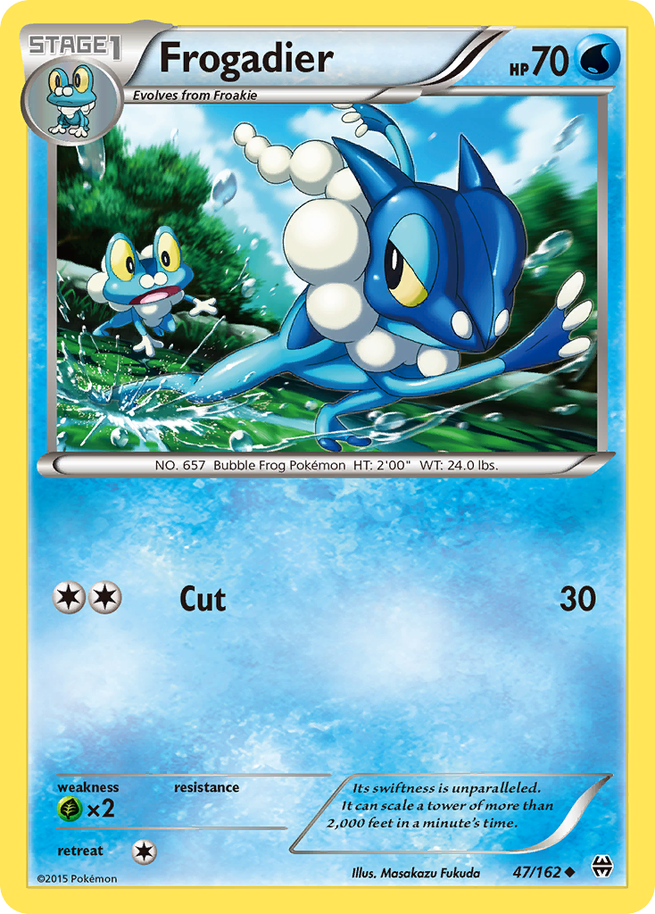 Frogadier (47/162) [XY: BREAKthrough] | Mega City Incorporated