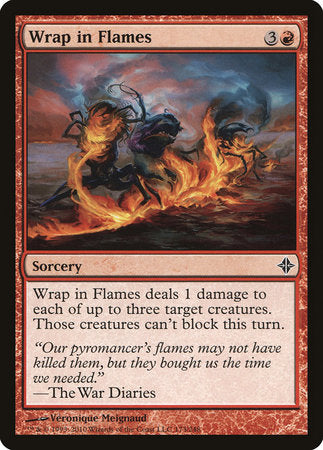 Wrap in Flames [Rise of the Eldrazi] | Mega City Incorporated