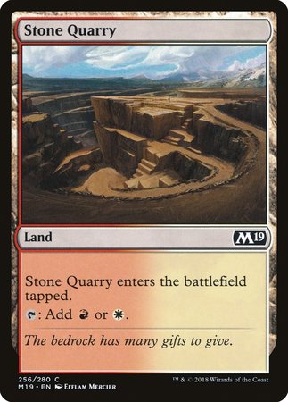 Stone Quarry [Core Set 2019] | Mega City Incorporated