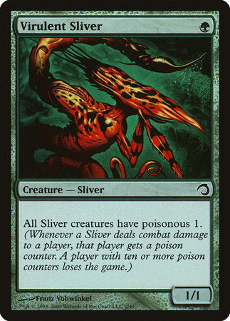 Virulent Sliver [Premium Deck Series: Slivers] | Mega City Incorporated