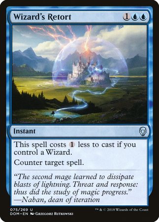 Wizard's Retort [Dominaria] | Mega City Incorporated