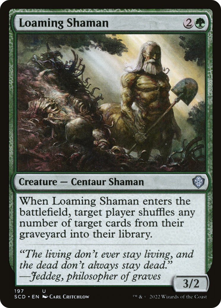 Loaming Shaman [Starter Commander Decks] | Mega City Incorporated