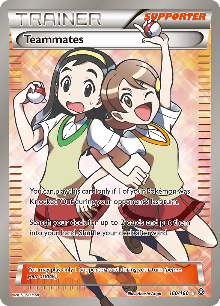 Teammates (160/160) [XY: Primal Clash] | Mega City Incorporated