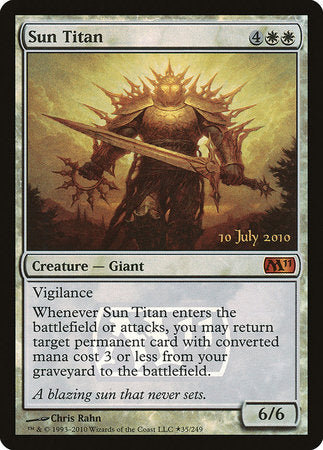 Sun Titan [Magic 2011 Promos] | Mega City Incorporated