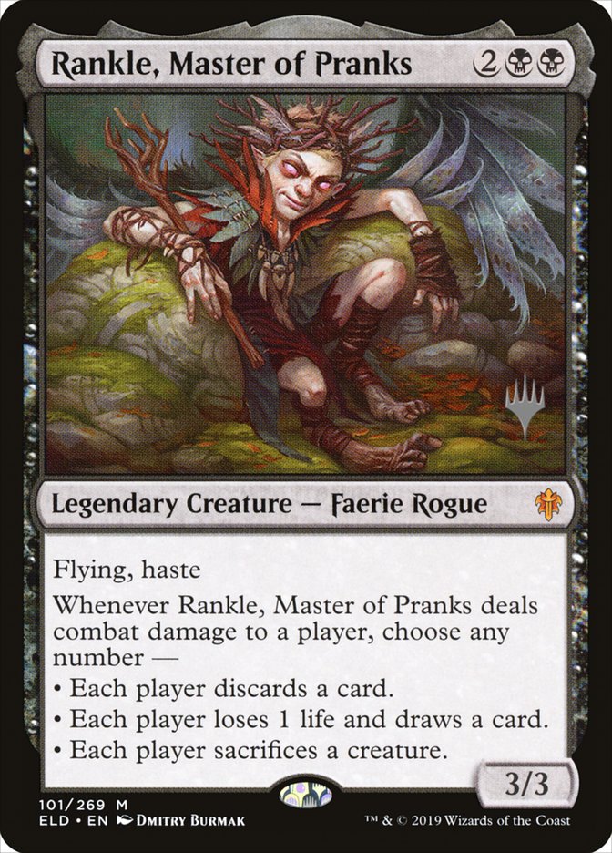 Rankle, Master of Pranks (Promo Pack) [Throne of Eldraine Promos] | Mega City Incorporated