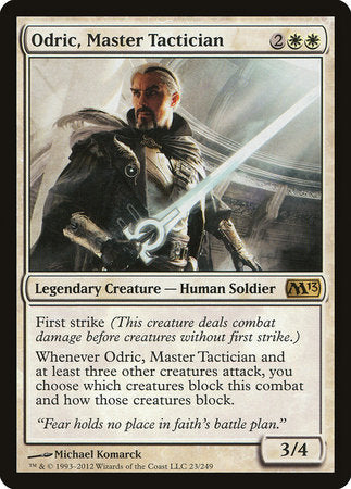 Odric, Master Tactician [Magic 2013] | Mega City Incorporated