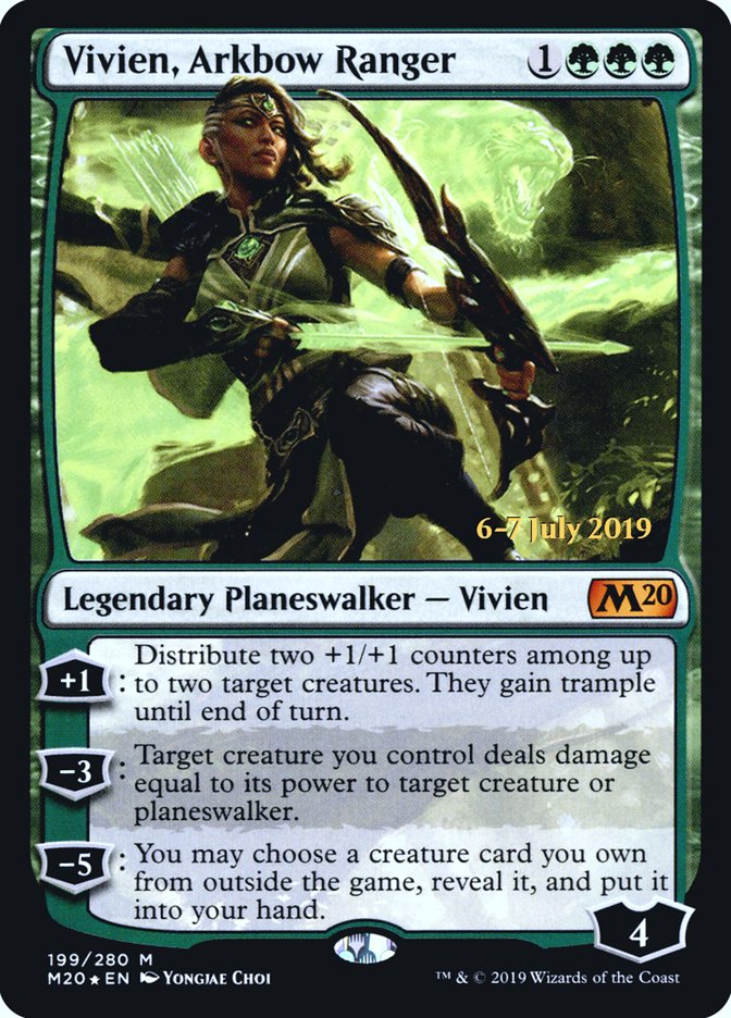 Vivien, Arkbow Ranger  [Core Set 2020 Prerelease Promos] | Mega City Incorporated