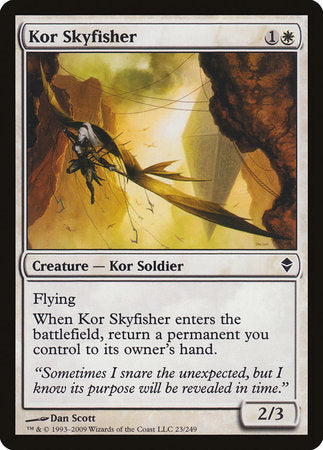 Kor Skyfisher [Zendikar] | Mega City Incorporated