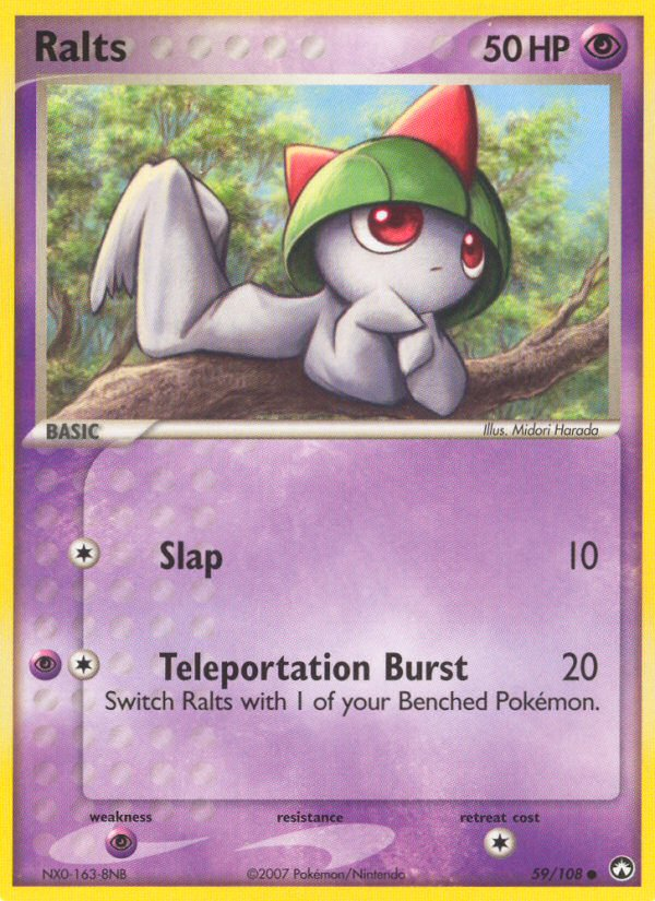 Ralts (59/108) [EX: Power Keepers] | Mega City Incorporated