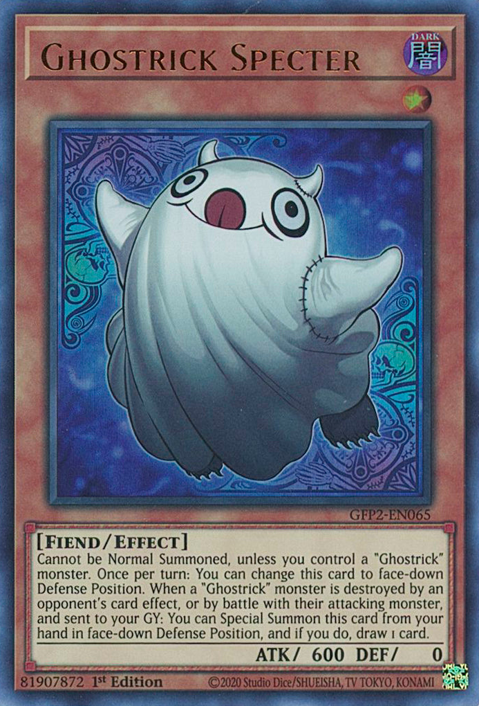 Ghostrick Specter [GFP2-EN065] Ultra Rare | Mega City Incorporated