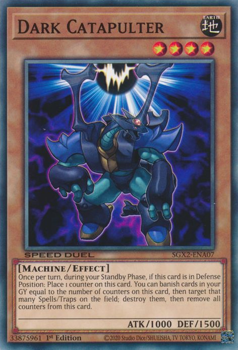Dark Catapulter [SGX2-ENA07] Common | Mega City Incorporated