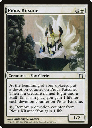 Pious Kitsune [Champions of Kamigawa] | Mega City Incorporated