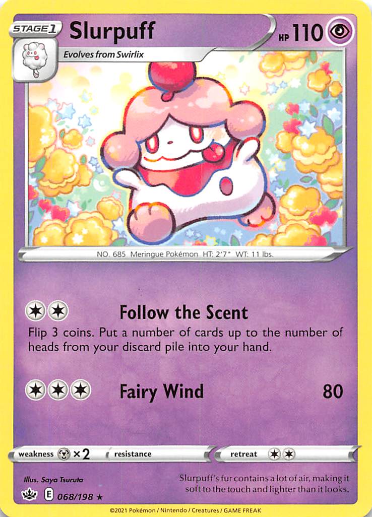 Slurpuff (068/198) [Sword & Shield: Chilling Reign] | Mega City Incorporated