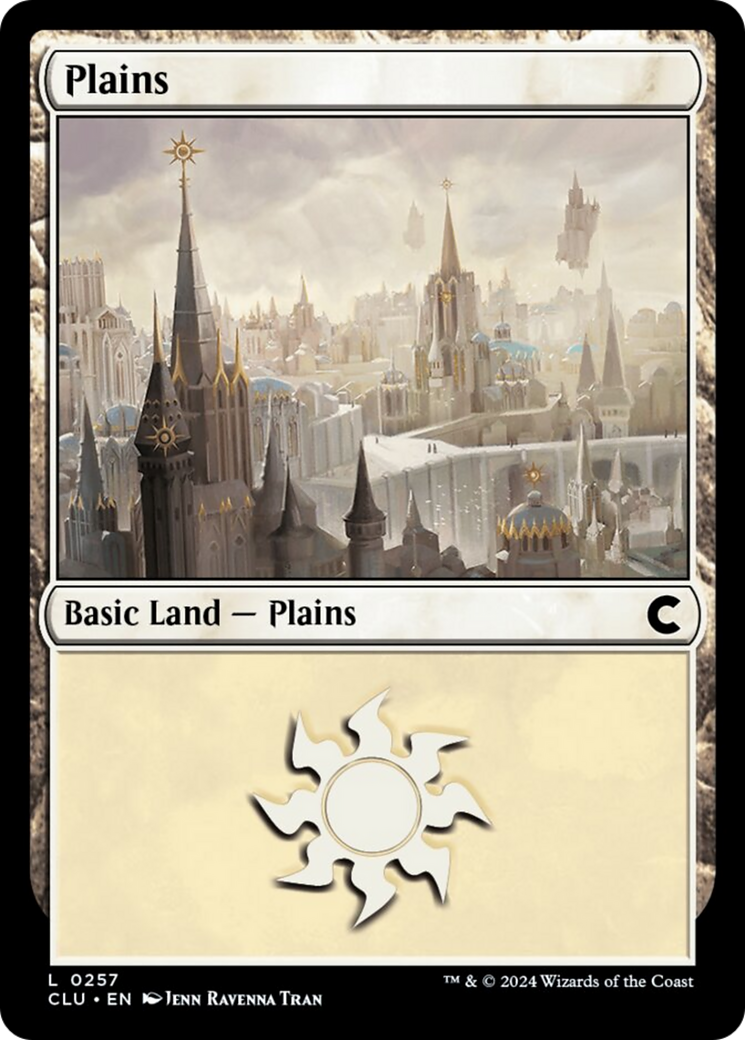 Plains (0257) [Ravnica: Clue Edition] | Mega City Incorporated