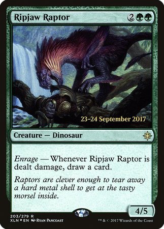 Ripjaw Raptor [Ixalan Promos] | Mega City Incorporated