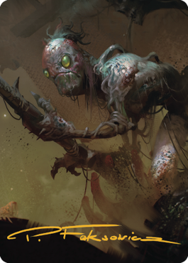 Mold Folk Art Card (Gold-Stamped Signature) [Commander Legends: Battle for Baldur's Gate Art Series] | Mega City Incorporated