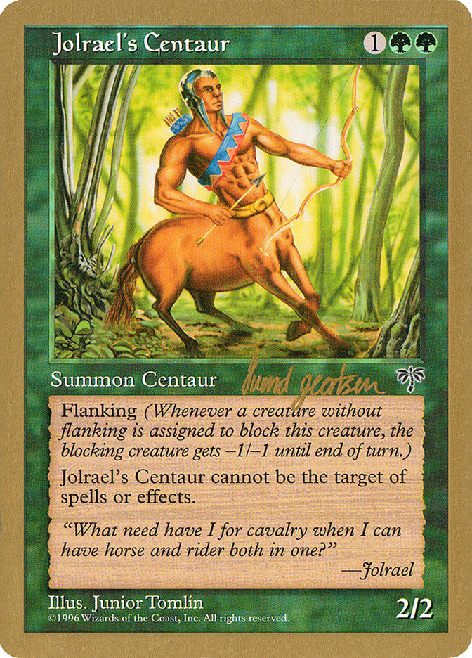 Jolrael's Centaur (Svend Geertsen) [World Championship Decks 1997] | Mega City Incorporated