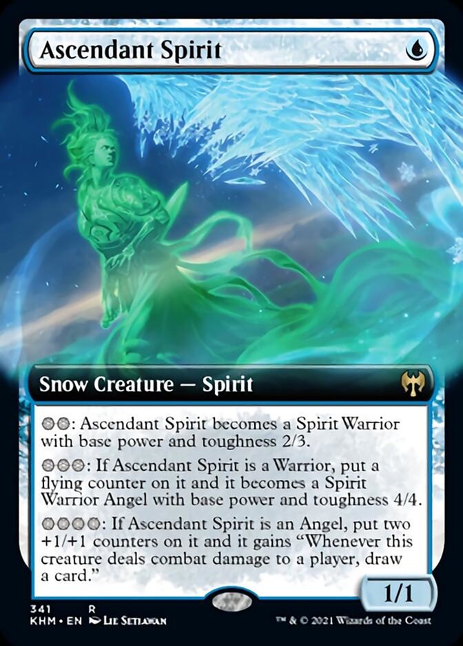 Ascendant Spirit (Extended Art) [Kaldheim] | Mega City Incorporated