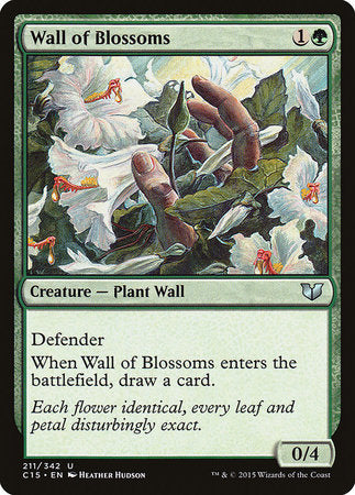 Wall of Blossoms [Commander 2015] | Mega City Incorporated