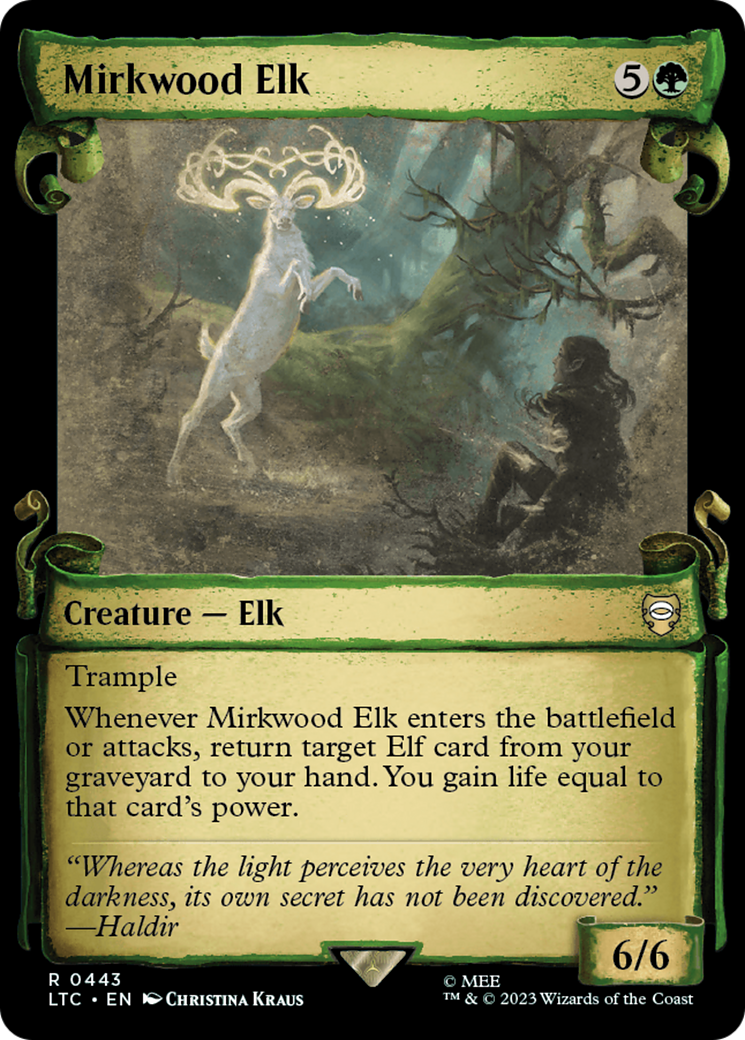Mirkwood Elk [The Lord of the Rings: Tales of Middle-Earth Commander Showcase Scrolls] | Mega City Incorporated
