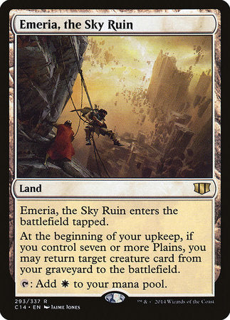 Emeria, the Sky Ruin [Commander 2014] | Mega City Incorporated