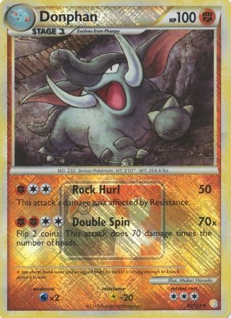 Donphan (40/123) (League Promo) [HeartGold & SoulSilver: Base Set] | Mega City Incorporated