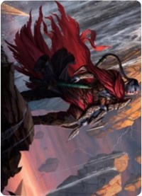 Anowon, the Ruin Thief Art Card [Zendikar Rising Art Series] | Mega City Incorporated