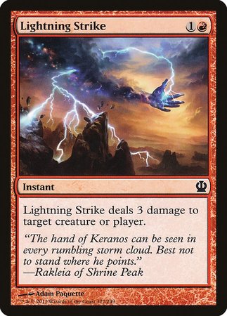 Lightning Strike [Theros] | Mega City Incorporated