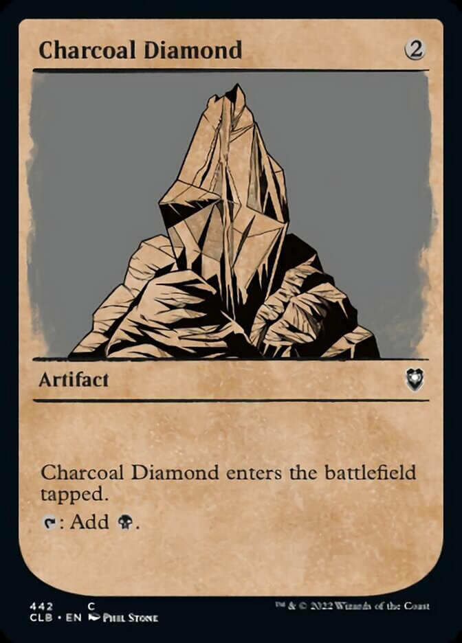 Charcoal Diamond (Showcase) [Commander Legends: Battle for Baldur's Gate] | Mega City Incorporated