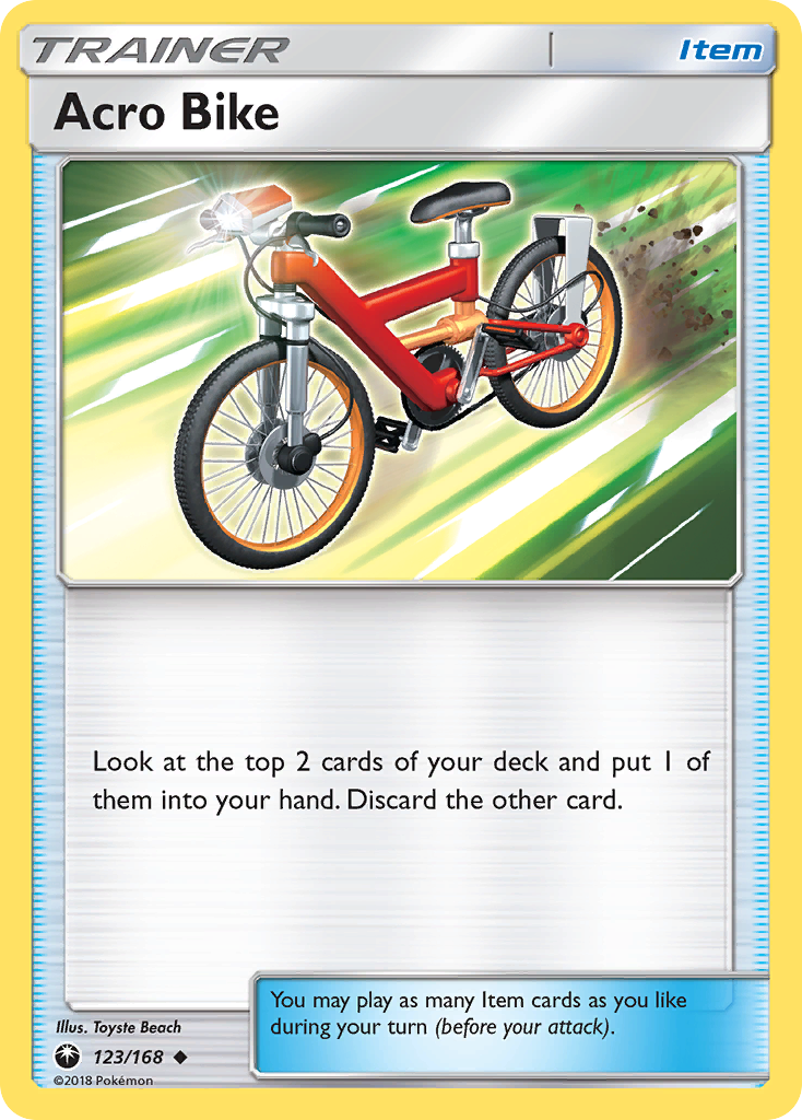 Acro Bike (123/168) [Sun & Moon: Celestial Storm] | Mega City Incorporated