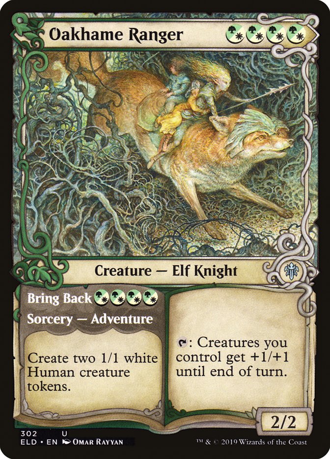 Oakhame Ranger // Bring Back (Showcase) [Throne of Eldraine] | Mega City Incorporated