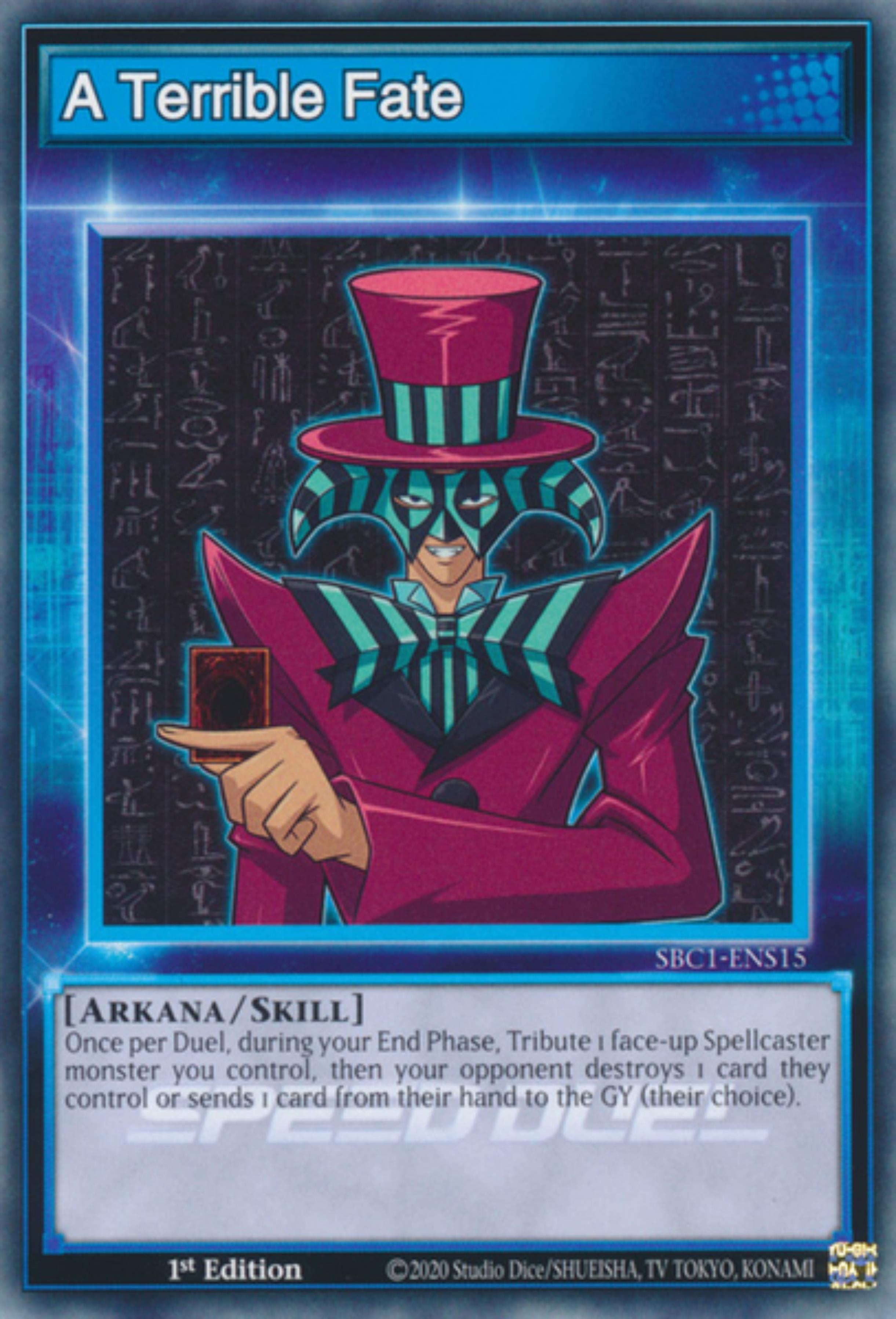 A Terrible Fate [SBC1-ENS15] Common | Mega City Incorporated