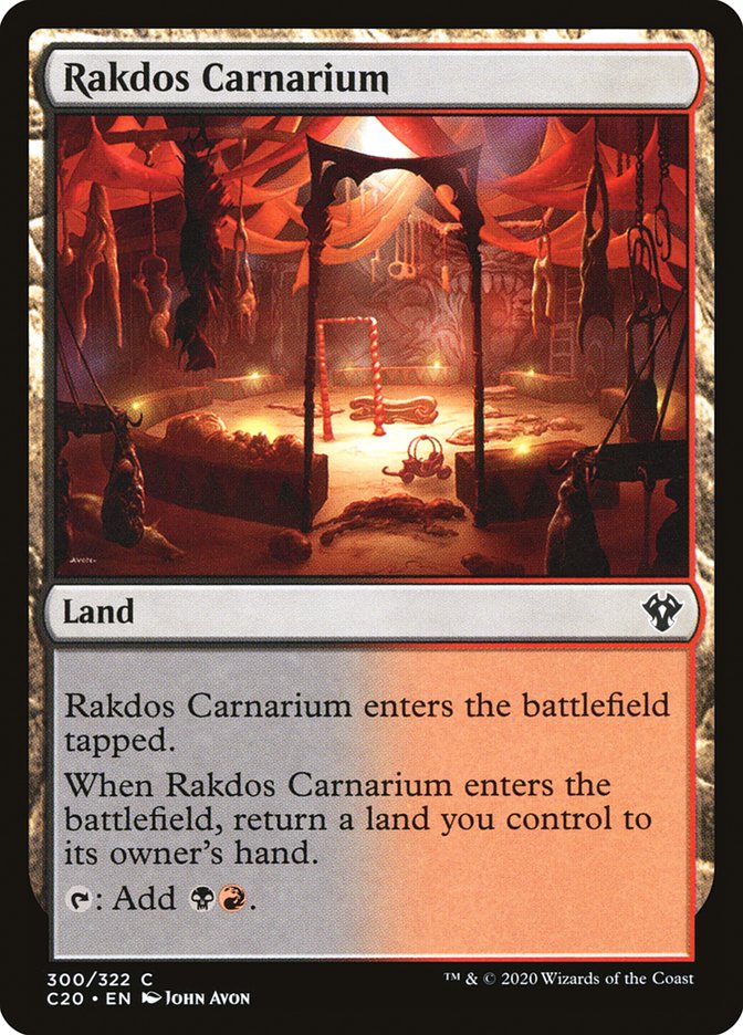 Rakdos Carnarium [Commander 2020] | Mega City Incorporated