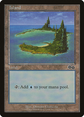 Island (336) [Urza's Saga] | Mega City Incorporated