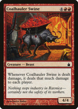 Coalhauler Swine [Ravnica: City of Guilds] | Mega City Incorporated