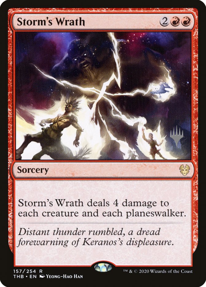 Storm's Wrath  (Promo Pack) [Theros Beyond Death Promos] | Mega City Incorporated