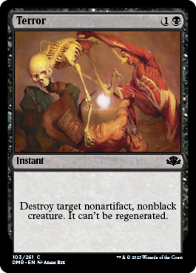 Terror [Dominaria Remastered] | Mega City Incorporated