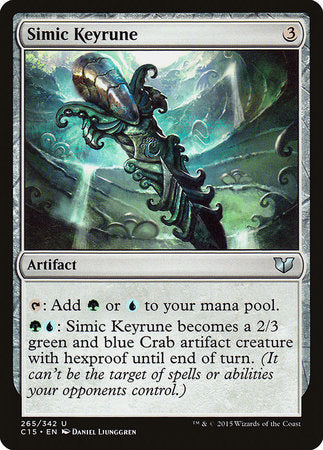 Simic Keyrune [Commander 2015] | Mega City Incorporated
